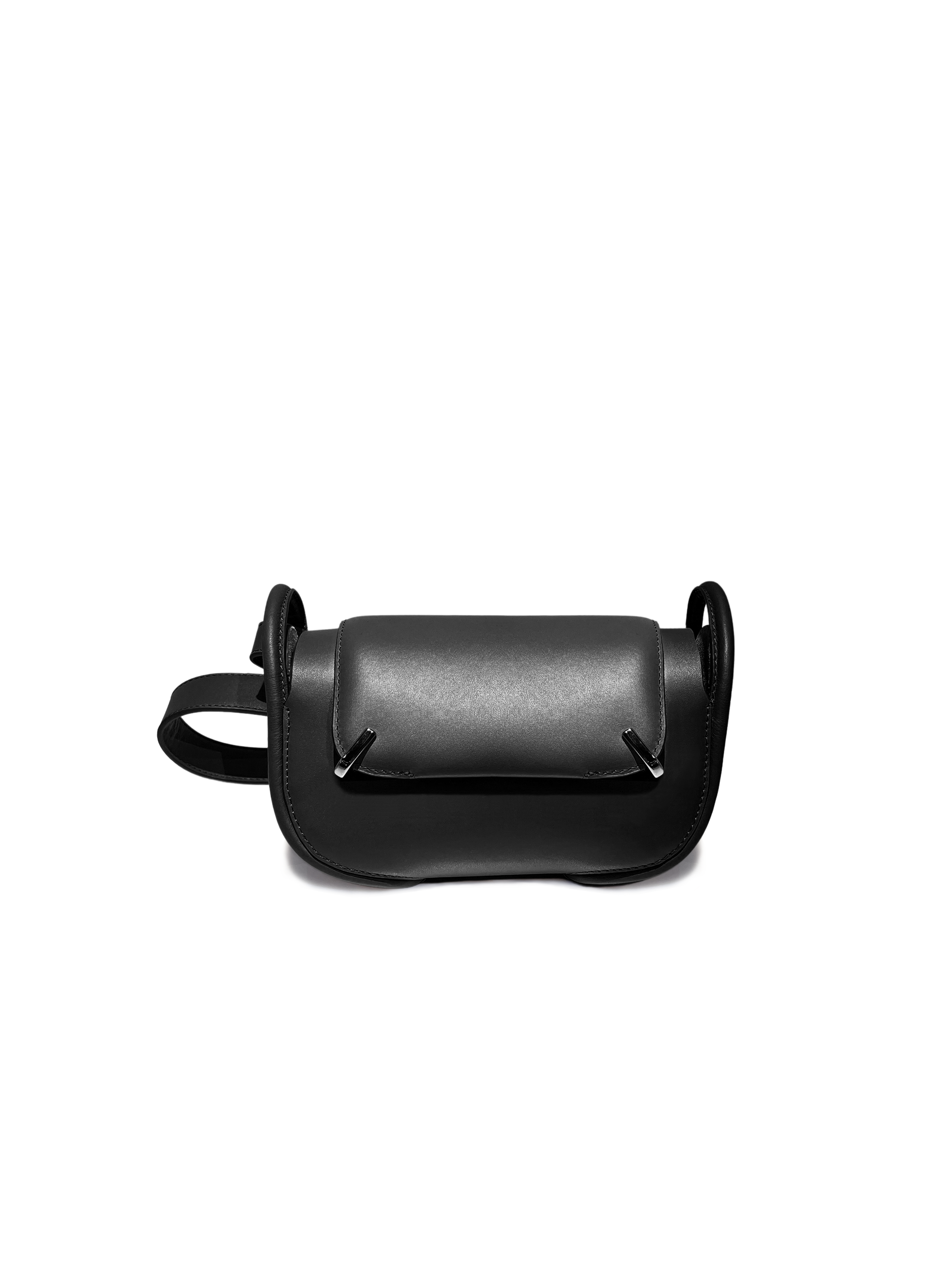 LOVNI BAG S - black crossbody bag - designer leather bag - unisex