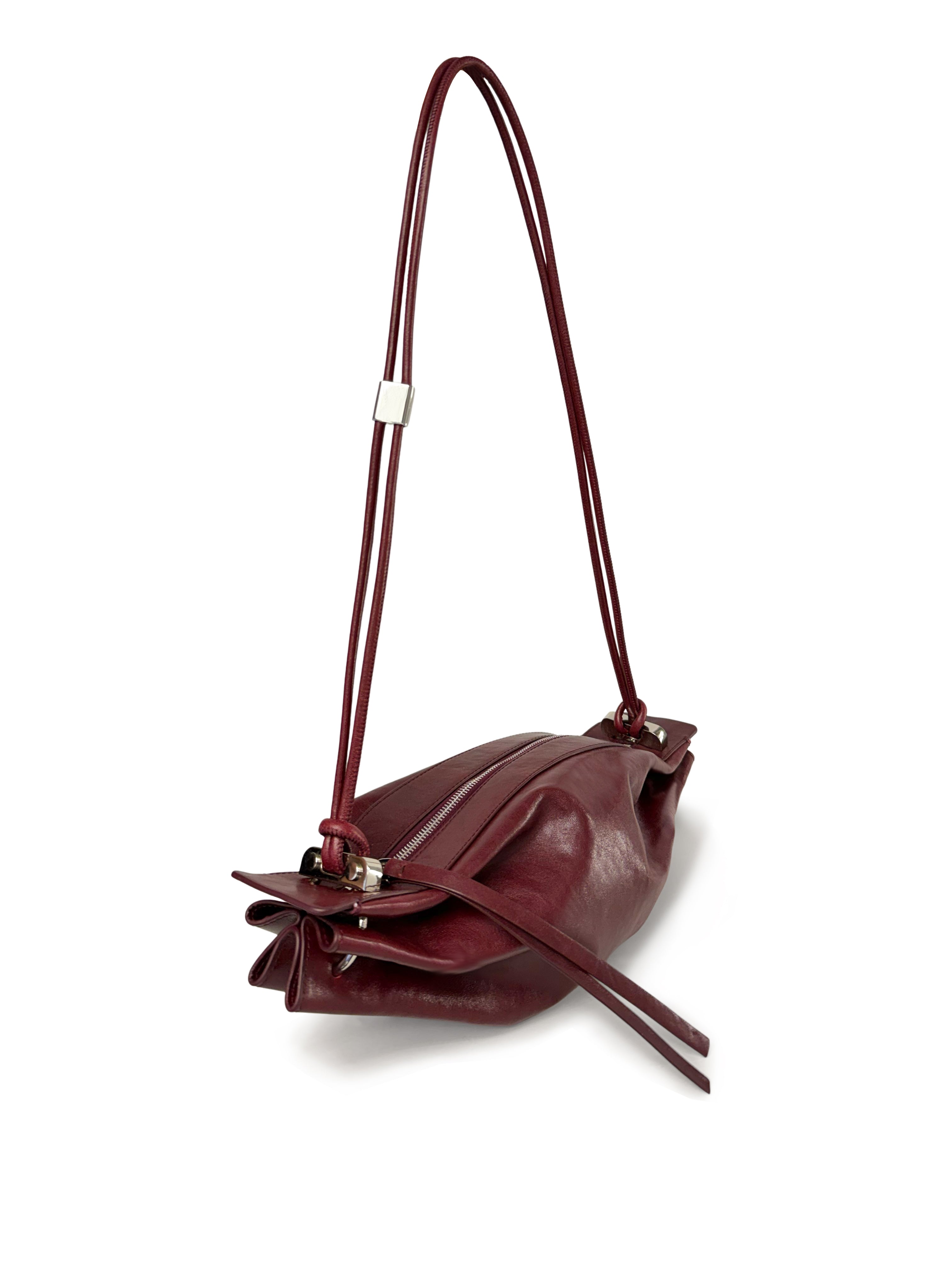 RING CROSSBODY CORDS SHINY FUOCO